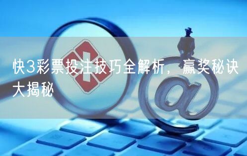 快3彩票投注技巧全解析，赢奖秘诀大揭秘